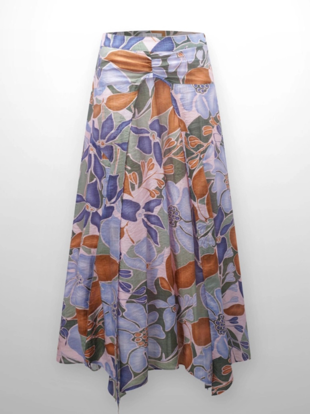 NWT asymmetrical hem ruffle skirt